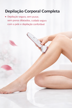 Carregar imagem no visualizador da galeria, Kit Depilador Feminino 4 em 1 com Tecnologia MultiBlade – Precisão e Conforto em Cada Uso