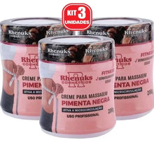 Carregar imagem no visualizador da galeria, ThermoShape Pro – Creme Termogênico Redutor (Kit 3 Unidades)