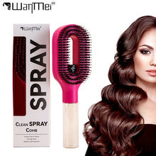 Carregar imagem no visualizador da galeria, Escova Spray 2 em 1 – Transforme Seus Fios Bagunçados em Cabelo de Salão em Segundos