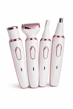 Carregar imagem no visualizador da galeria, Kit Depilador Feminino 4 em 1 com Tecnologia MultiBlade – Precisão e Conforto em Cada Uso