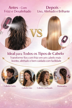 Carregar imagem no visualizador da galeria, Escova Spray 2 em 1 – Transforme Seus Fios Bagunçados em Cabelo de Salão em Segundos
