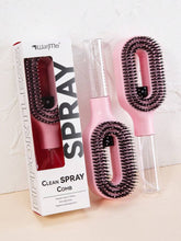 Carregar imagem no visualizador da galeria, Escova Spray 2 em 1 – Transforme Seus Fios Bagunçados em Cabelo de Salão em Segundos
