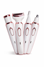 Carregar imagem no visualizador da galeria, Kit Depilador Feminino 4 em 1 com Tecnologia MultiBlade – Precisão e Conforto em Cada Uso
